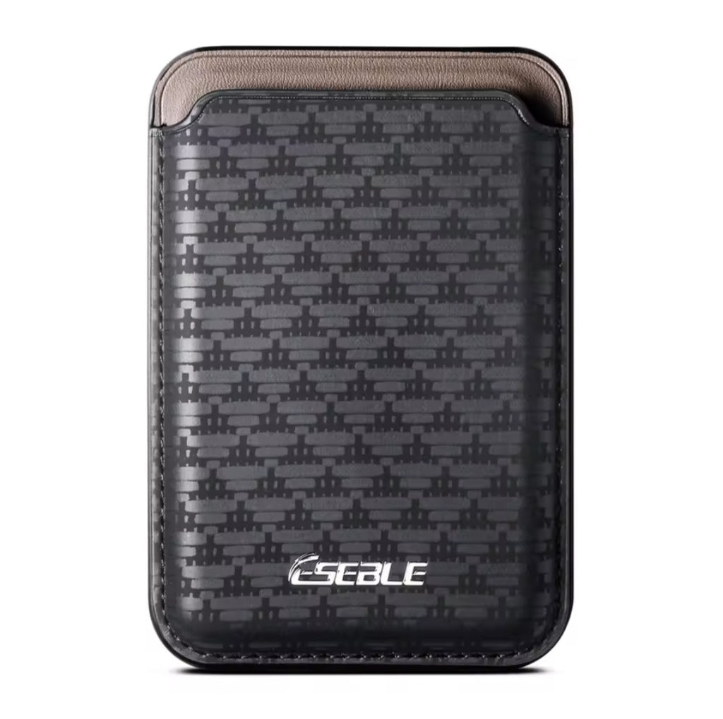 Portafoglio Magnetico Slim con Texture Geometrica per Smartphone – Compatibile MagSafe