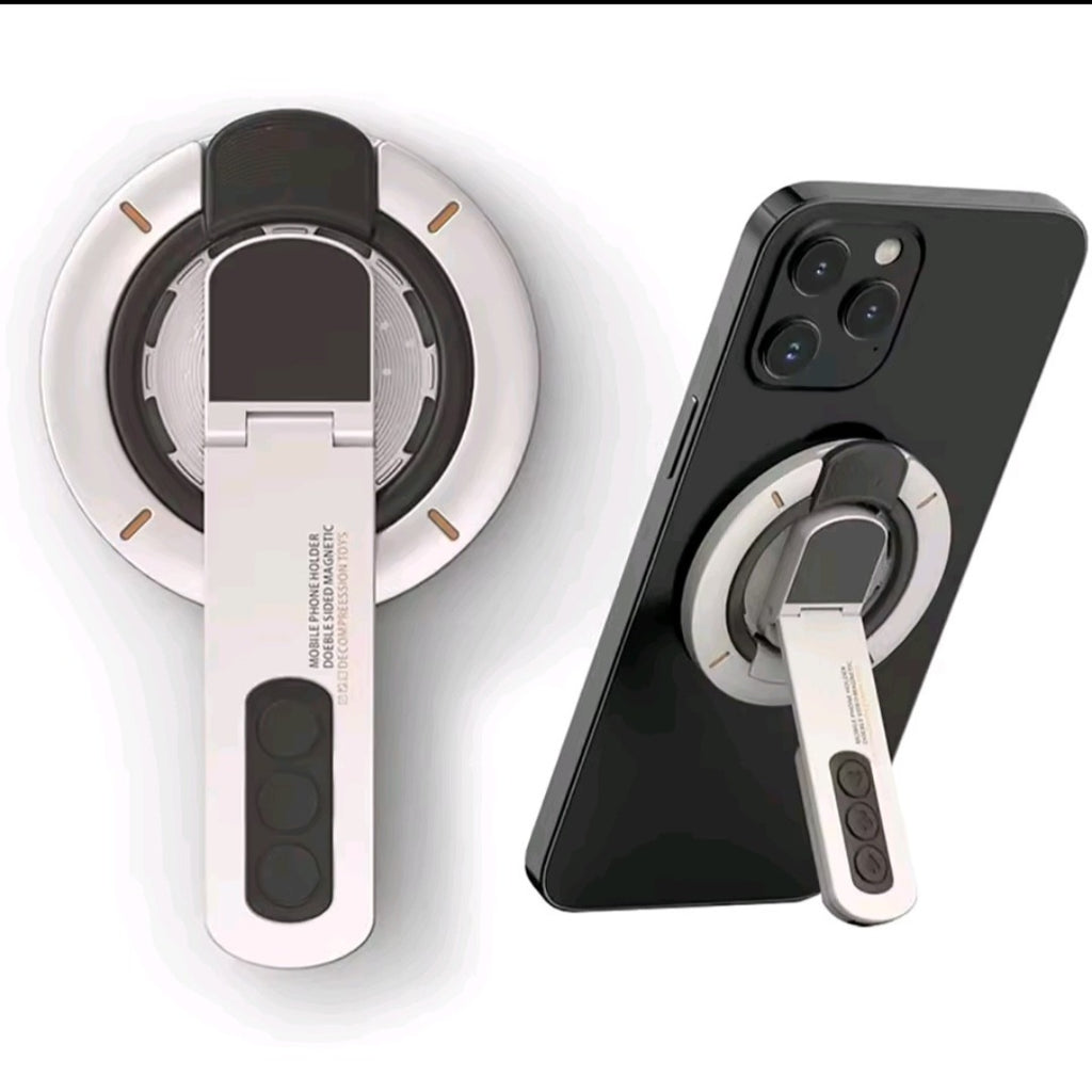 KEBIDUMEI Supporto Magnetico a Doppia Faccia e Anello Girevole per Telefono