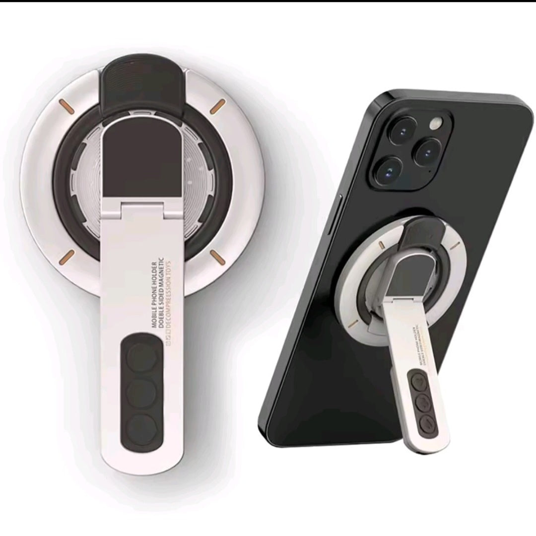 KEBIDUMEI Supporto Magnetico a Doppia Faccia e Anello Girevole per Telefono