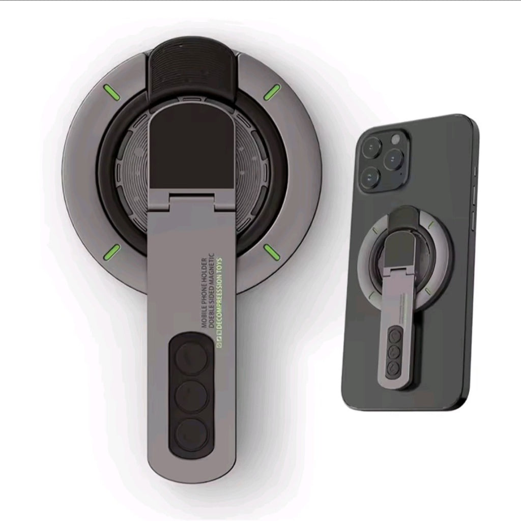 KEBIDUMEI Supporto Magnetico a Doppia Faccia e Anello Girevole per Telefono