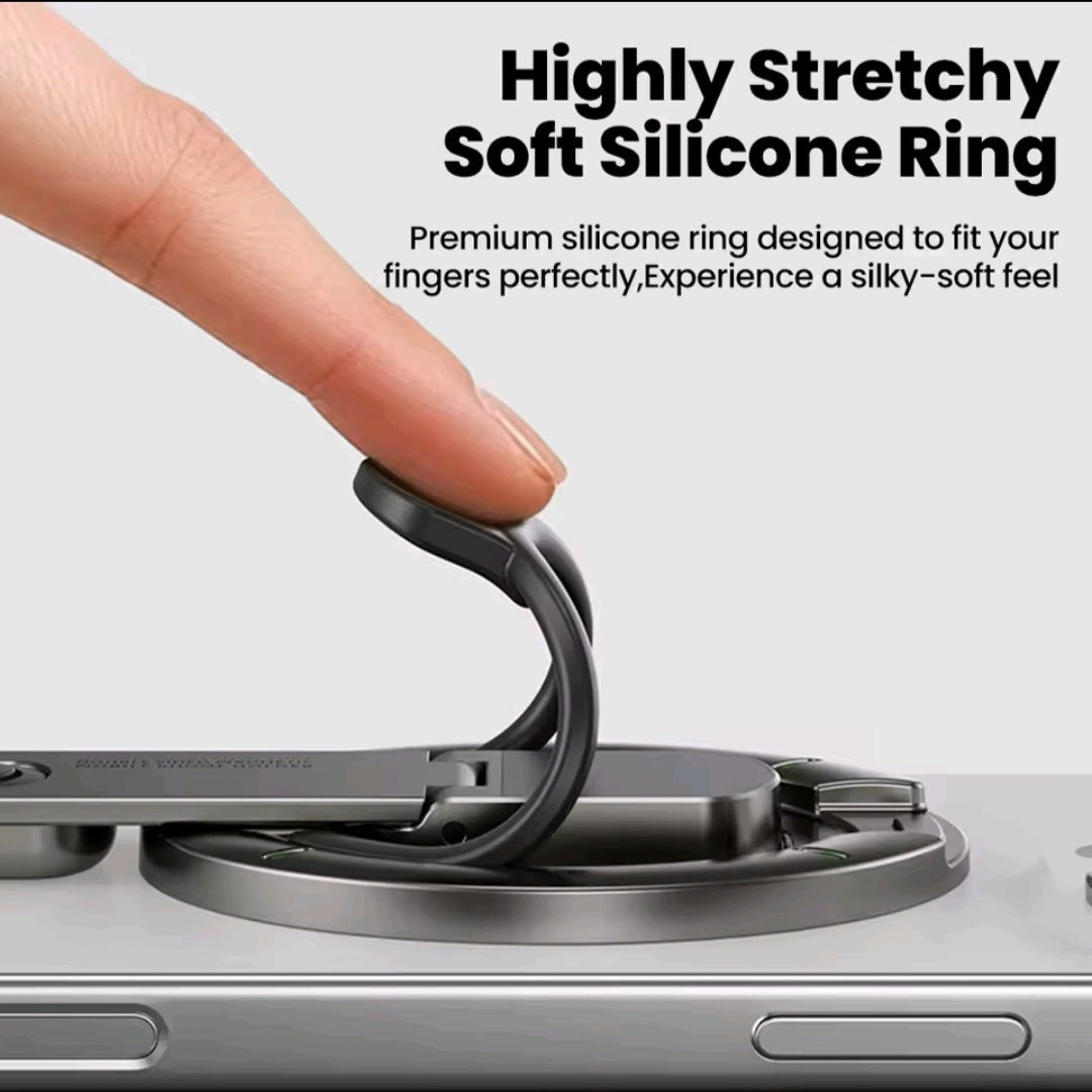 KEBIDUMEI Supporto Magnetico a Doppia Faccia e Anello Girevole per Telefono