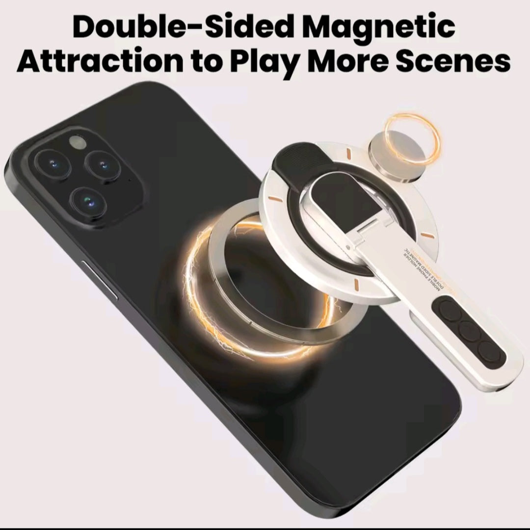 KEBIDUMEI Supporto Magnetico a Doppia Faccia e Anello Girevole per Telefono