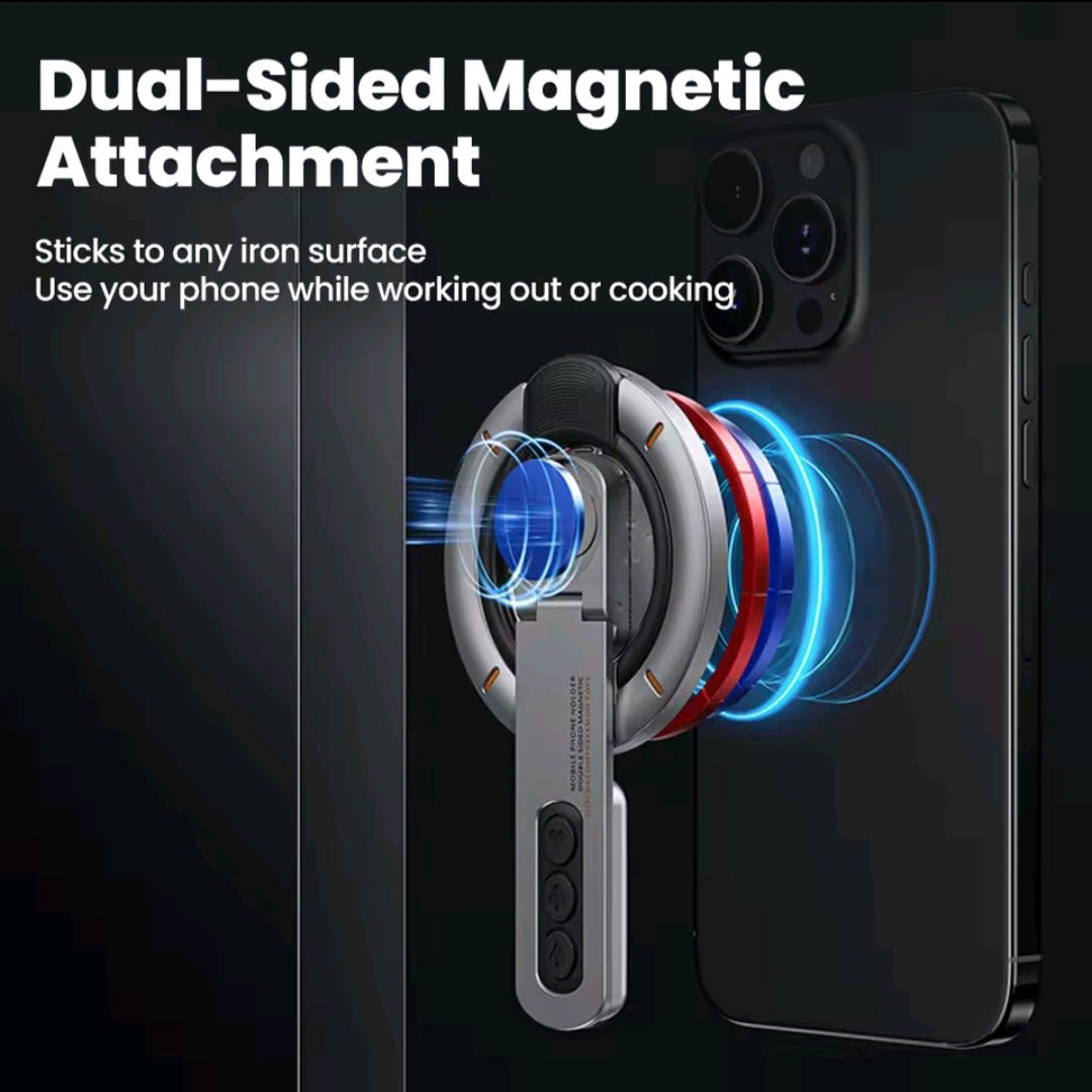 KEBIDUMEI Supporto Magnetico a Doppia Faccia e Anello Girevole per Telefono