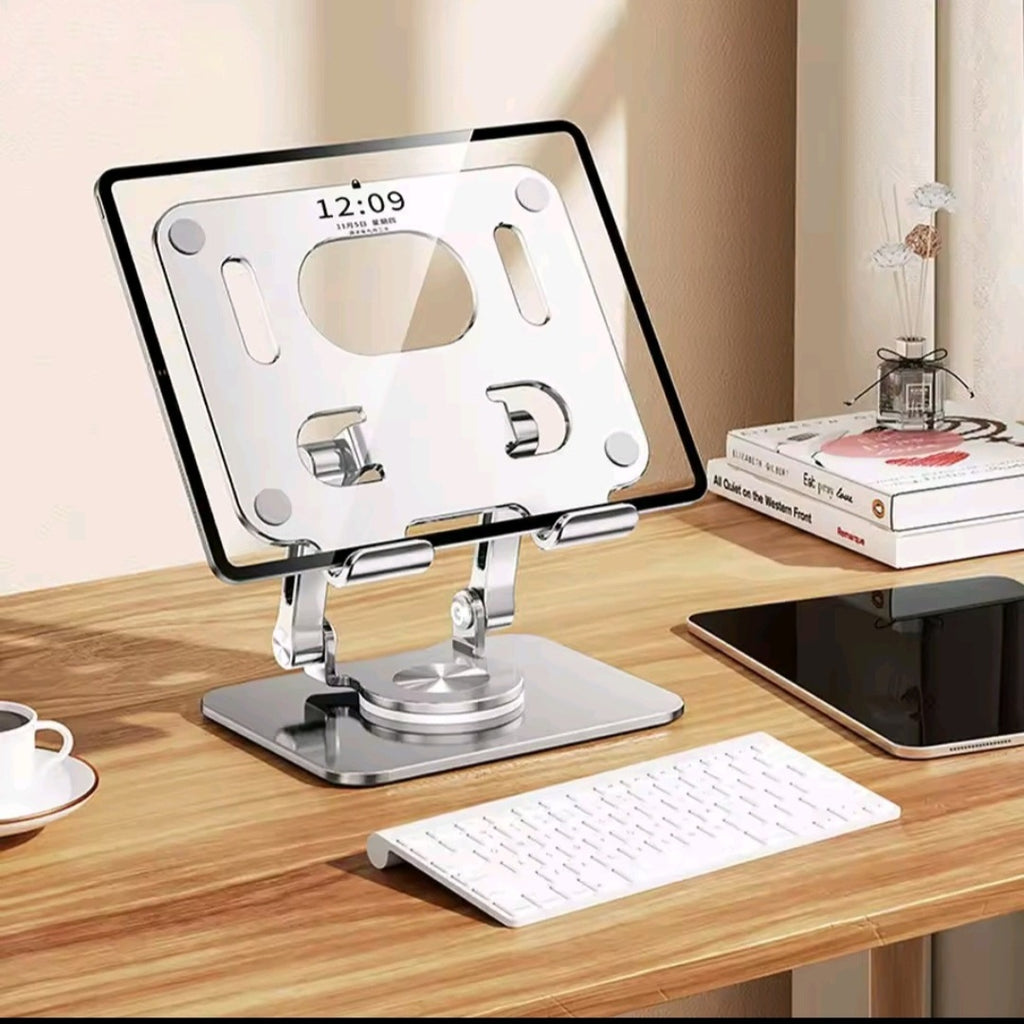 Supporto Girevole 360° in Alluminio per Tablet e iPad