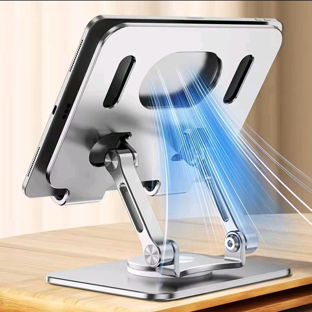 Supporto Girevole 360° in Alluminio per Tablet e iPad