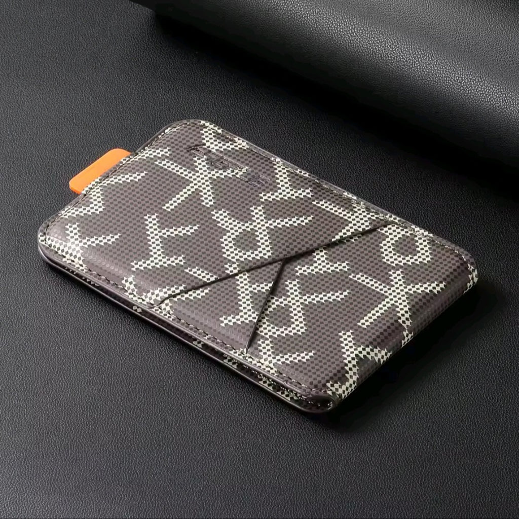 Portafoglio in Pelle Porta Carte Magnetico con Sgancio Rapido per Smartphone – Compatibile MagSafe