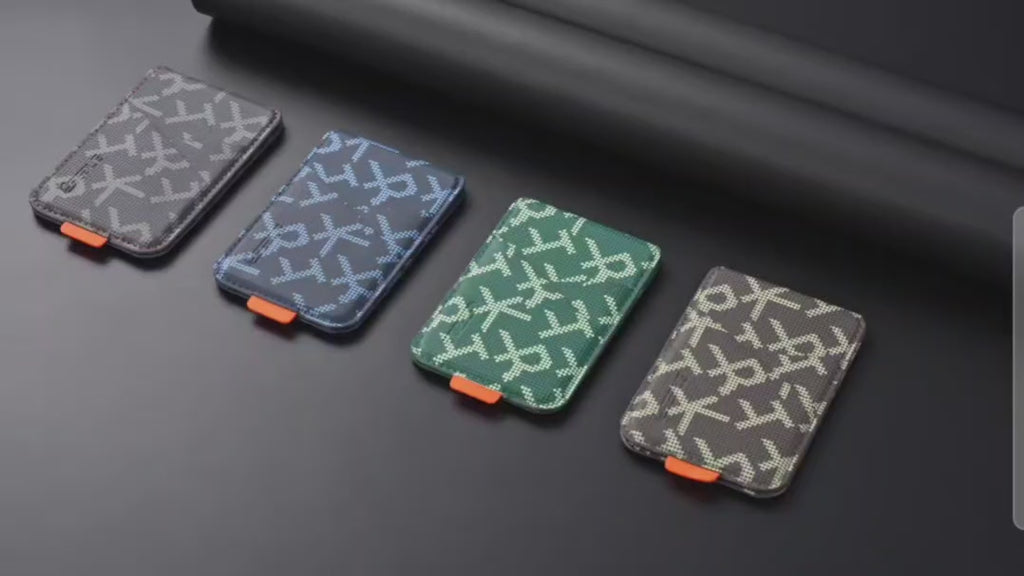 Portafoglio in Pelle Porta Carte Magnetico con Sgancio Rapido per Smartphone – Compatibile MagSafe