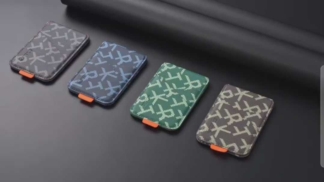 Portafoglio in Pelle Porta Carte Magnetico con Sgancio Rapido per Smartphone – Compatibile MagSafe